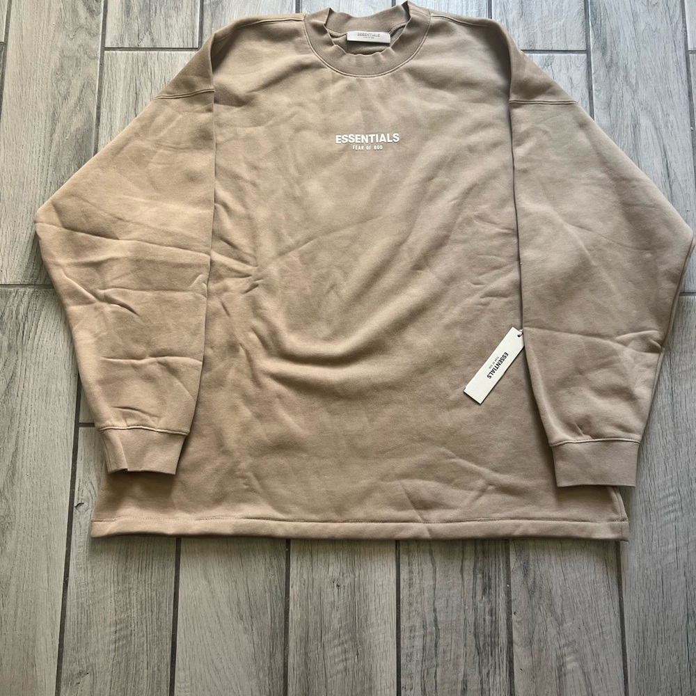 Essentials Men's Tan Sweater